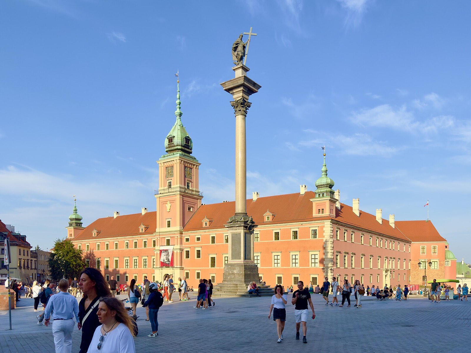 Royal Castle, Warsaw, western facade, 2024, 01